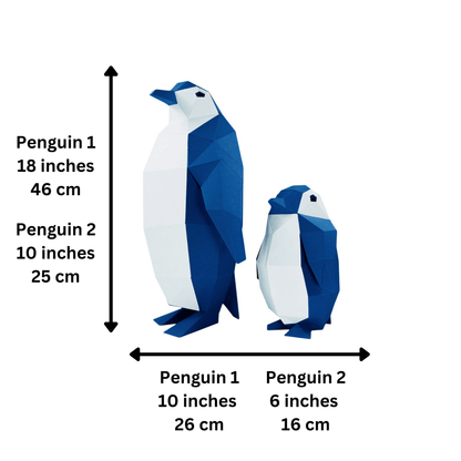 Penguin PaperCraft Origami Model