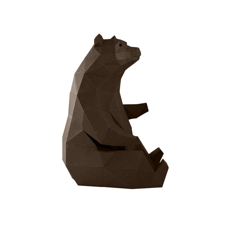 3D Bear PaperCraft Origami Models