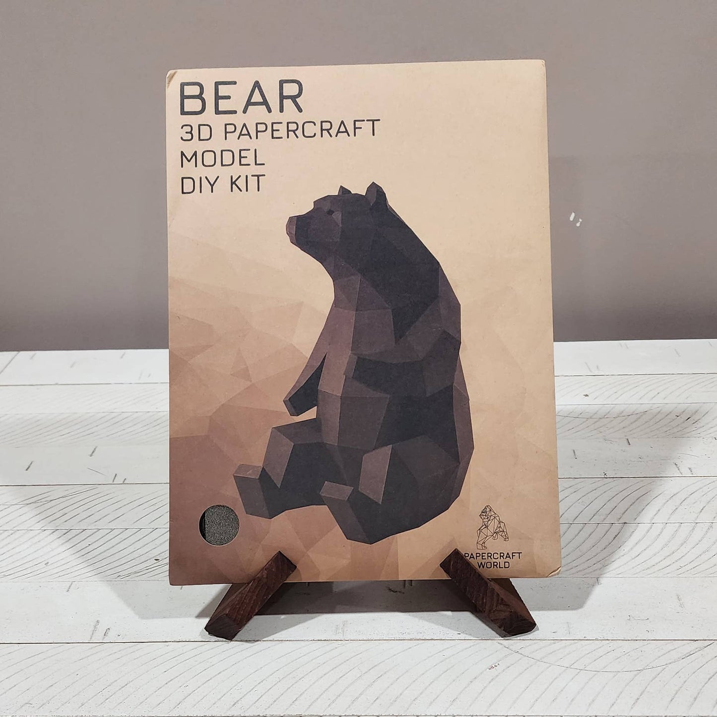 3D Bear PaperCraft Origami Models
