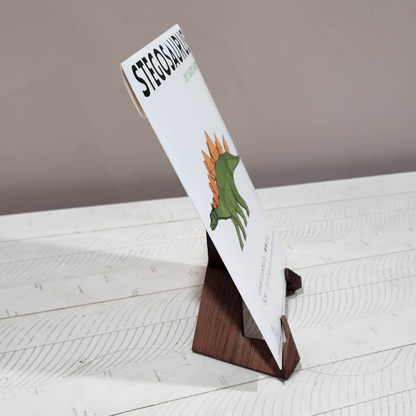 Stegosaurus Origami Model
